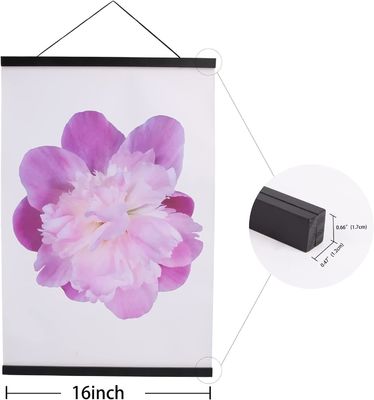 Настраиваемый логотип приемлемый Дерево А4 6X24 16X22 16X20 Постерная иллюстрация Рама 16 дюймов шириной