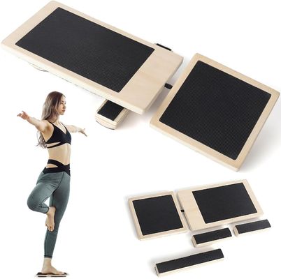 ArtDecor Wood Wobble Non-Slip Board Одноногие упражнения для тренировки колен и лодыжек