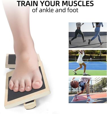 ArtDecor Wood Wobble Non-Slip Board Одноногие упражнения для тренировки колен и лодыжек
