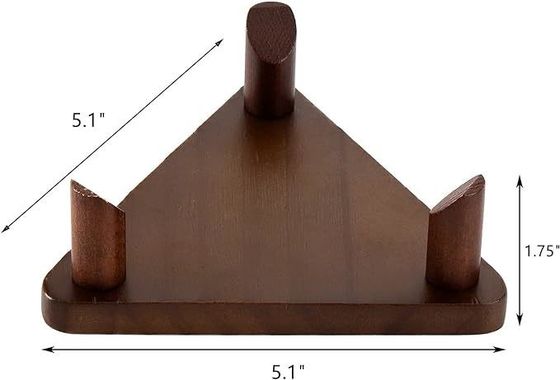 Массивный деревянный логотип на заказ Дисплей мяча Стоянка для футбола Баскетбол Футбол Волейбол