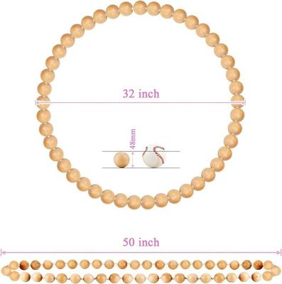 Ручная работа натуральное деревянное гула взвешенный тренировочный крючок для фитнеса 8.4 x 8.4 x 4.1 см