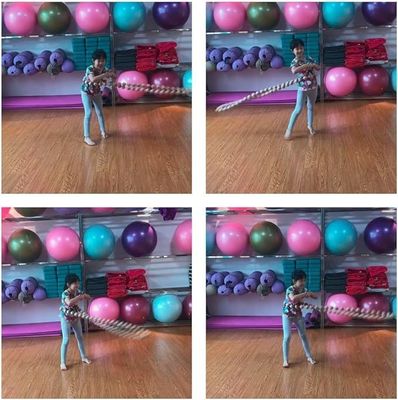 Ручная работа натуральное деревянное гула взвешенный тренировочный крючок для фитнеса 8.4 x 8.4 x 4.1 см