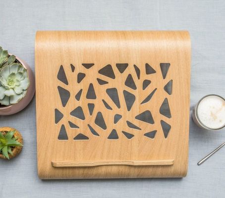 Функциональный деревянный ноутбук для ноутбуков Экономия места Охлаждение Вентиляция Компьютерный подъемник