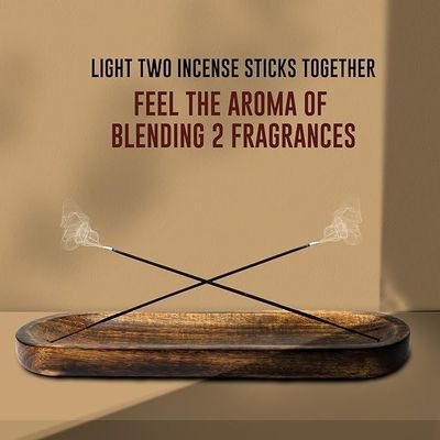 Подарочный ремесло деревянный коричневый фимиам сжигатель Stick держатель поднос для декорации парфюмерии комнаты