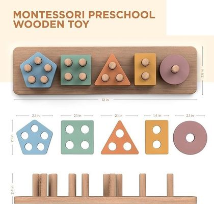 Заказ на заказ деревянные формы и цвета сборщики и сборщики игрушек для мальчиков и девочек