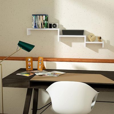 НЕТ Свернутые плавучие полки современного стиля для хранения и отображения изображений