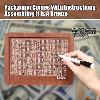 OEM/ODM Приемлемое деревянное денежное сбережение Сберегатель денег с натуральным цветом и стандартами