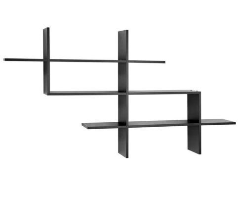 Комнатные растения Декорация индивидуальное хранение Двухуровневая стенная полка для мебели в гостиной