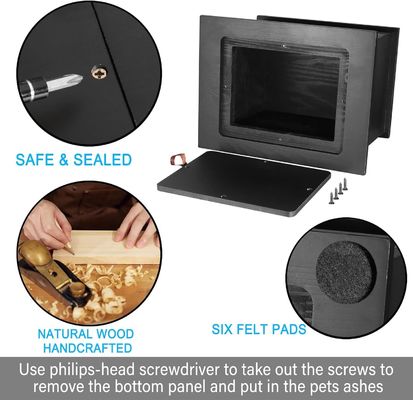 Уникальная фоторамка Кремационные урны для человеческого пепла Печать шелковой печати