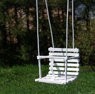 Функция экономии места на заказ Персонализированная деревянная ручная качель для наружных и внутренних помещений