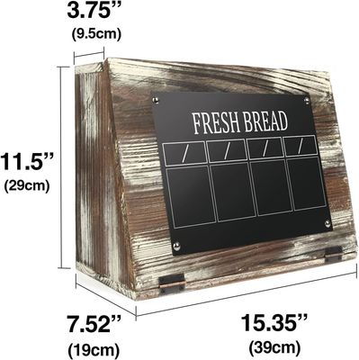 Ручной организатор стола для хлеба деревянный простой цвет или как ваш цвет предметы домашнего обихода