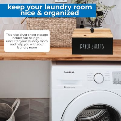 Подарочный ремесло Черный деревянный контейнер прямоугольник современный экономный листы диспенсер