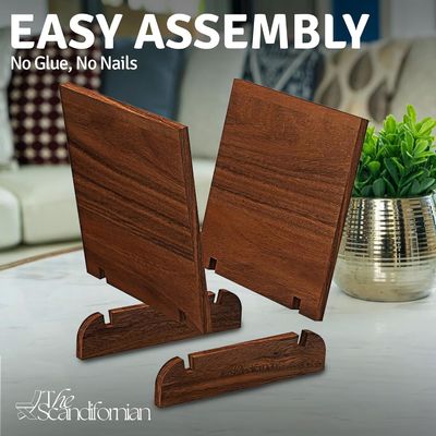 Flip Display Деревянный пластинщик для хранения 50 музыкальных альбомов