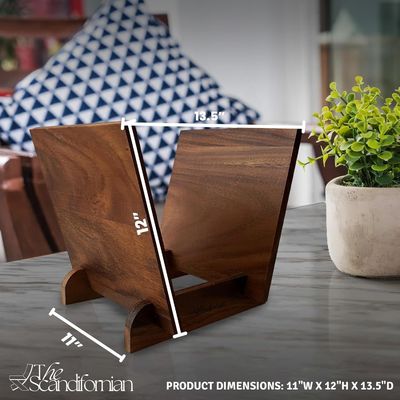 Flip Display Деревянный пластинщик для хранения 50 музыкальных альбомов