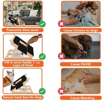 Деревянная доска для ногтей для собак