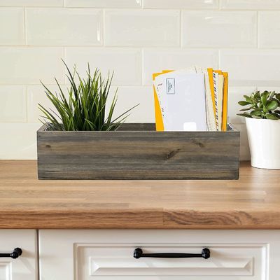 Другие подарки для ремесленников Роскошная деревянная деревянная коробка для саженцев с съемной пластиковой подкладкой