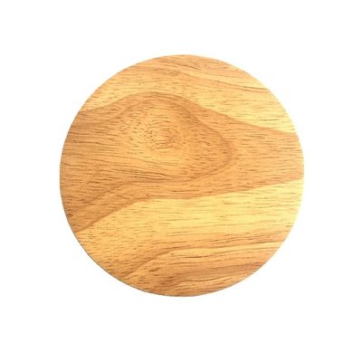 10X0.9cm Сублимационные поддоны для напитков круглые деревянные поддоны из бамбука