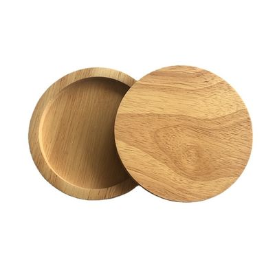 10X0.9cm Сублимационные поддоны для напитков круглые деревянные поддоны из бамбука