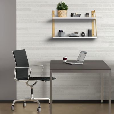 Домашняя мебель 2-уровневые современные деревенские плавучие стенные полки с дизайном настенного монтажа