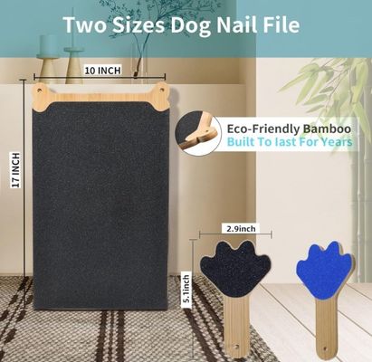 Деревянная ноготь для собак скребковая панель