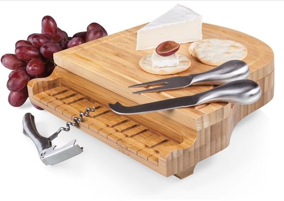 BAMBOO Cheese Board Knife Set Утонченный дизайн для режущих блоков и картофельных досок