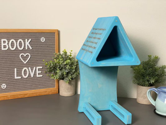 Удобное хранилище Поставки Шелковый экран Печать Книжные полки Страничный держатель для книг