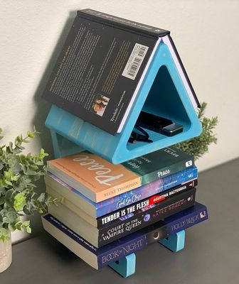 Удобное хранилище Поставки Шелковый экран Печать Книжные полки Страничный держатель для книг