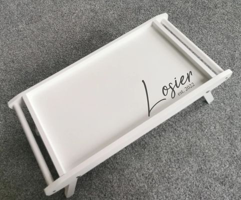 Четвероугольный завтрак в ложе с складывающимися ножками, сэкономить место и насладиться индивидуальными закусками