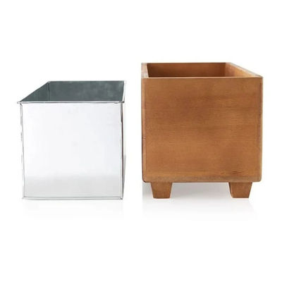 Настраиваемый логотип Шампанский кувшин для годовщины Деревянный подарок Персональный дизайн