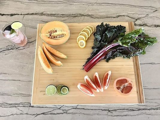 Многофункциональная BSCI LFGB 8 Различных размеров Бамбуковая вытяжная режущая доска для различных нужд