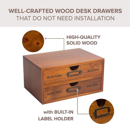 С помощью деревянной шкатулки и четырех ящиков