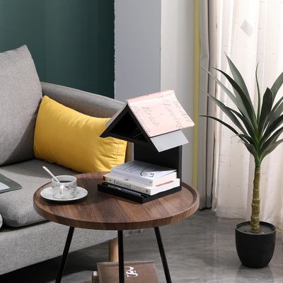 Деревянный триугольный ночной столик Книжный отдых Уникальный и практичный подарок для любителей книг