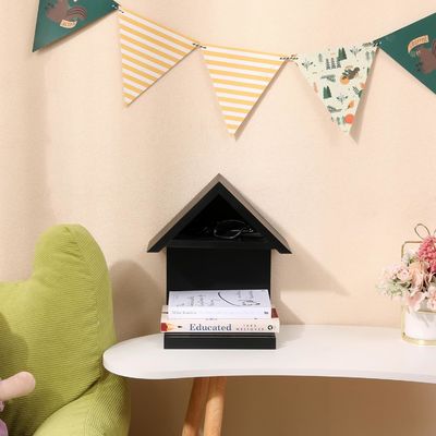 Деревянный триугольный ночной столик Книжный отдых Уникальный и практичный подарок для любителей книг