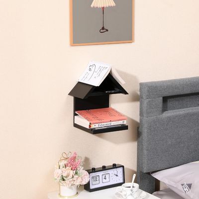 Деревянный триугольный ночной столик Книжный отдых Уникальный и практичный подарок для любителей книг