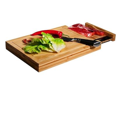 Отсоединяемая бамбуковая доска на цифровом уровне для экологически чистой кухни