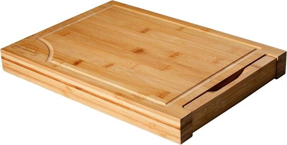 Отсоединяемая бамбуковая доска на цифровом уровне для экологически чистой кухни