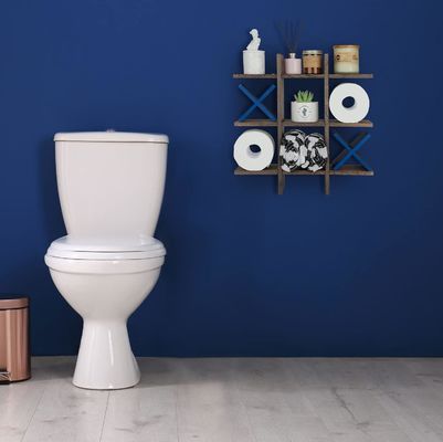 Деревянный держатель для ванных роллов за дверями/на стенах