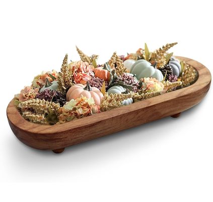 Настраиваемый логотип Приемлемый круглый комплект для фермеров Рустические коричневые декоративные миски