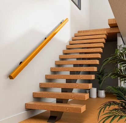 Внутренние лестницы безопасность нескользящий перила 3 футов сосновые рукоятки по вашему запросу полный комплект