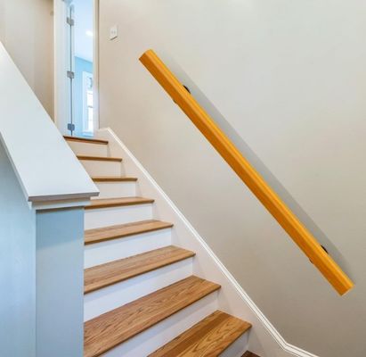 Внутренние лестницы безопасность нескользящий перила 3 футов сосновые рукоятки по вашему запросу полный комплект