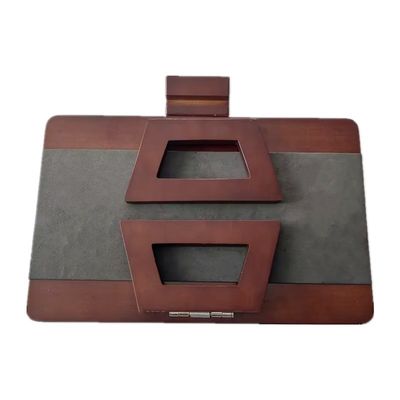 Хранилищные подносы Современный дизайн Бамбуковый диван Поднос Деревянный диван Ручной стол