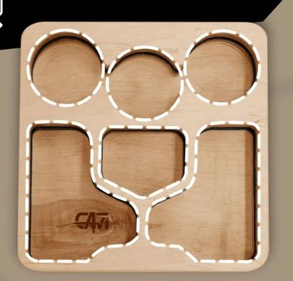 Многофункциональный поднос для закусок и напитков