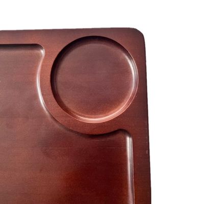 Хранилищные подносы Современный дизайн Бамбуковый диван Поднос Деревянный диван Ручной стол