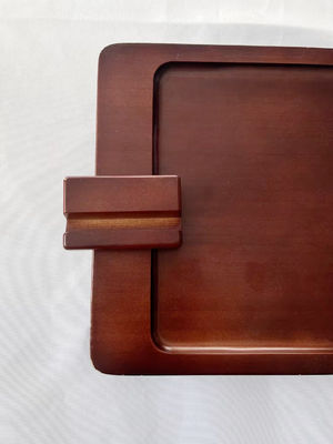 Хранилищные подносы Современный дизайн Бамбуковый диван Поднос Деревянный диван Ручной стол