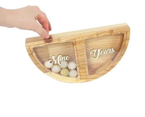 Персонализированная деревянная свинарница MINE YOURS дизайн Сберечь деньги в веселый и творческий способ