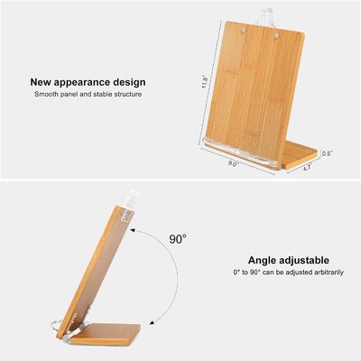 Домашний организатор Бамбуковый держатель приборов и деревянный табак для кухонных приборов