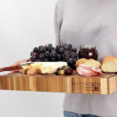 Удобная кухонная доска для резки с держателем