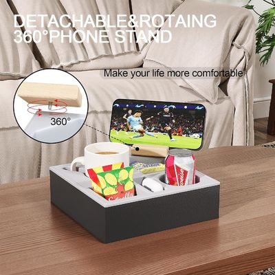 Водонепроницаемая деревянная диванная чашка для дивана