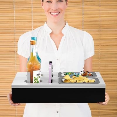 Настраиваемый логотип Приемлемый Популярный Диван Бар Снакс Коробка Диван Организатор для столов