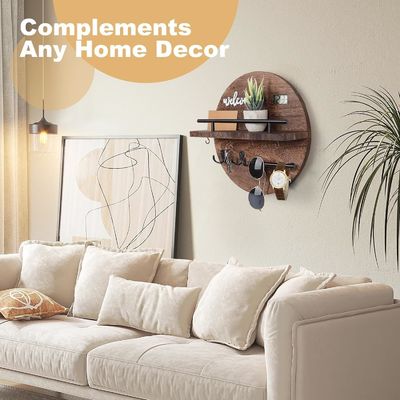 Современный стиль деревянный ключик для стены сэкономить место и добавить очарование вход коридор кухня офис